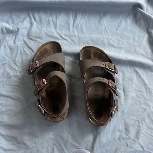 Kids Birkenstock Roma Birko-Flor Slingback Sandal 27EU/9-9.5US